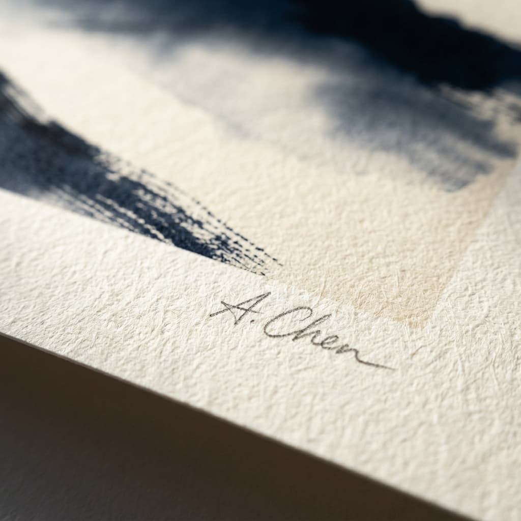 Paper / Print Quality Close-Up